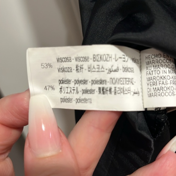 Zara Black T-Shirt - Picture 5 of 9